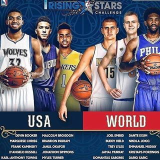 USA vs World: NBA Rising Stars Challenge
