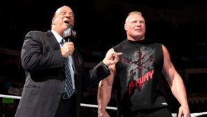 Brock shows up to RAW as it goes off air