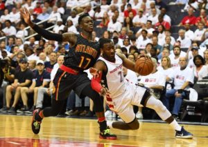 Wizards Fall to Hawks to Even Series