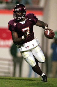 Michael Vick gets inducted into the VT Hall of Fame