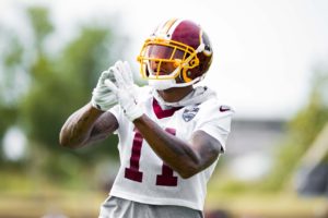 Terrelle Pryor's first training camp with the Washington Redskins