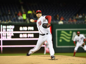 Nationals snap five-game losing streak with a Max Scherzer complete game