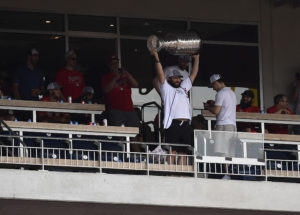 Washington Capitals celebrate Stanley Cup Final win at Nationals Park