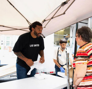 No Days Off: Julius Peppers Heads to Robeson County To Aid In Hurricane Relief Efforts (Photos)