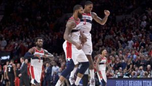 Wizards win first game of season in OT thriller against Blazers