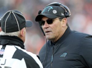 Ron Rivera Feeling Hopeful After Panthers Playoff Chances Increase Slightly