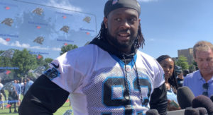 Gerald McCoy Excited After Panthers Debut at Minicamp (Video)