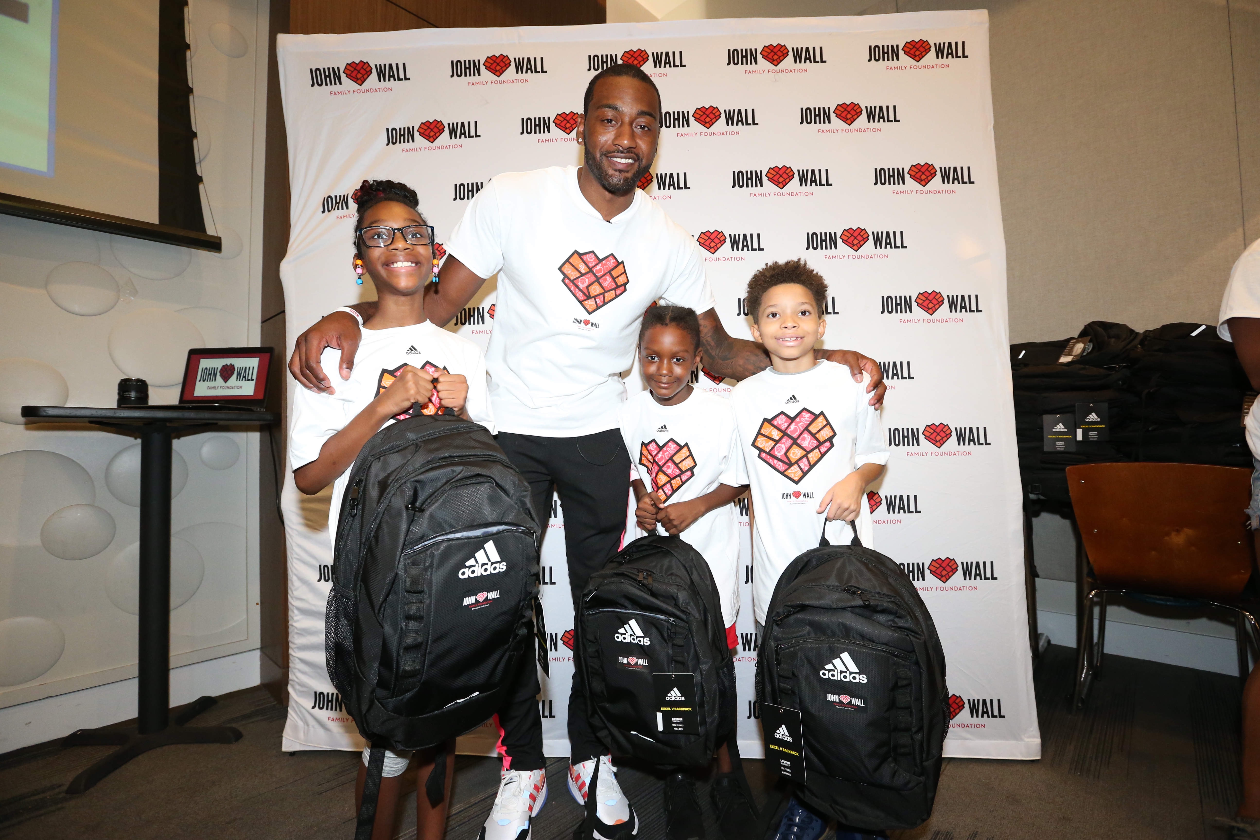 John Wall and The John Wall Family Foundation Give Back At Their