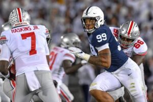 Panthers Select Penn State DE Yetur Gross-Matos in Second Round of NFL Draft