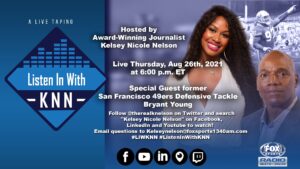 Bryant Young joins Kelsey Nicole Nelson on "Listen In With KNN"
