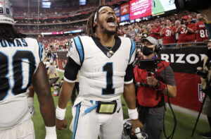 Panthers Blow Out Cardinals 34-10 in Cam Newton's Return