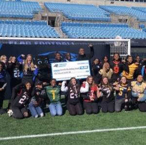 Carolina Panthers Partner with CMS Athletics To Launch Girls HS Flag Football League