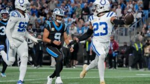 Panthers Regress Badly in 27-13 Loss to Colts, Drop to 1-7