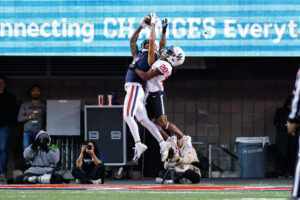 Panthers Select Receiver Tetairoa McMillan With No. 8 Pick in NFL Draft