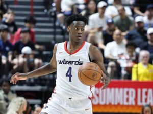 Dybantsa Sprains Ankle as Wizards Close Preseason With 107 to 106 Loss